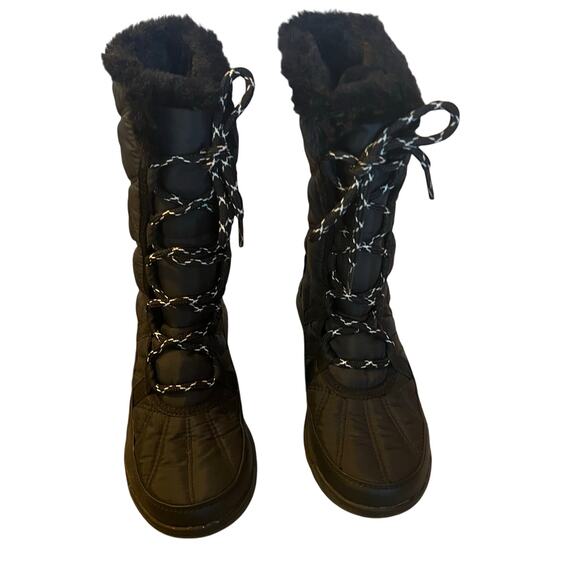 Sorel Whitney II Waterproof & Insulated Tall Boot in Black SZ 5.5 - Picture 2 of 8